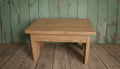 Pinewood Stepping Stool. Vintage Bench, Rustic Foot Stool