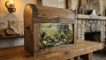 Rustic Deep-Sea Treasure Chest Aquarium Cover